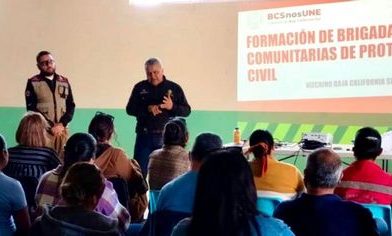 Conforman 12 brigadas de protección civil en Mulegé: Benjamín García.