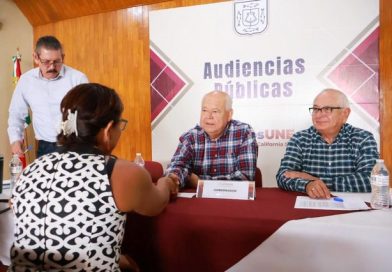 RETOMA GOBERNADOR VMCC AUDIENCIAS PÚBLICAS EN LA PAZ.