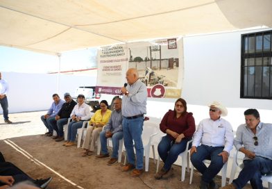 Entrega Gobernador de BCS la rehabilitación de la estación de bombeo de aguas residuales en Ciudad Insurgentes.
