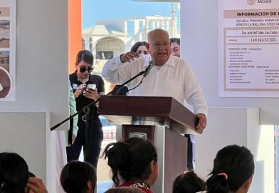 Entrega VCC espacios educativos que transforman el desarrollo de la colonia La Ballena, en San José del Cabo.